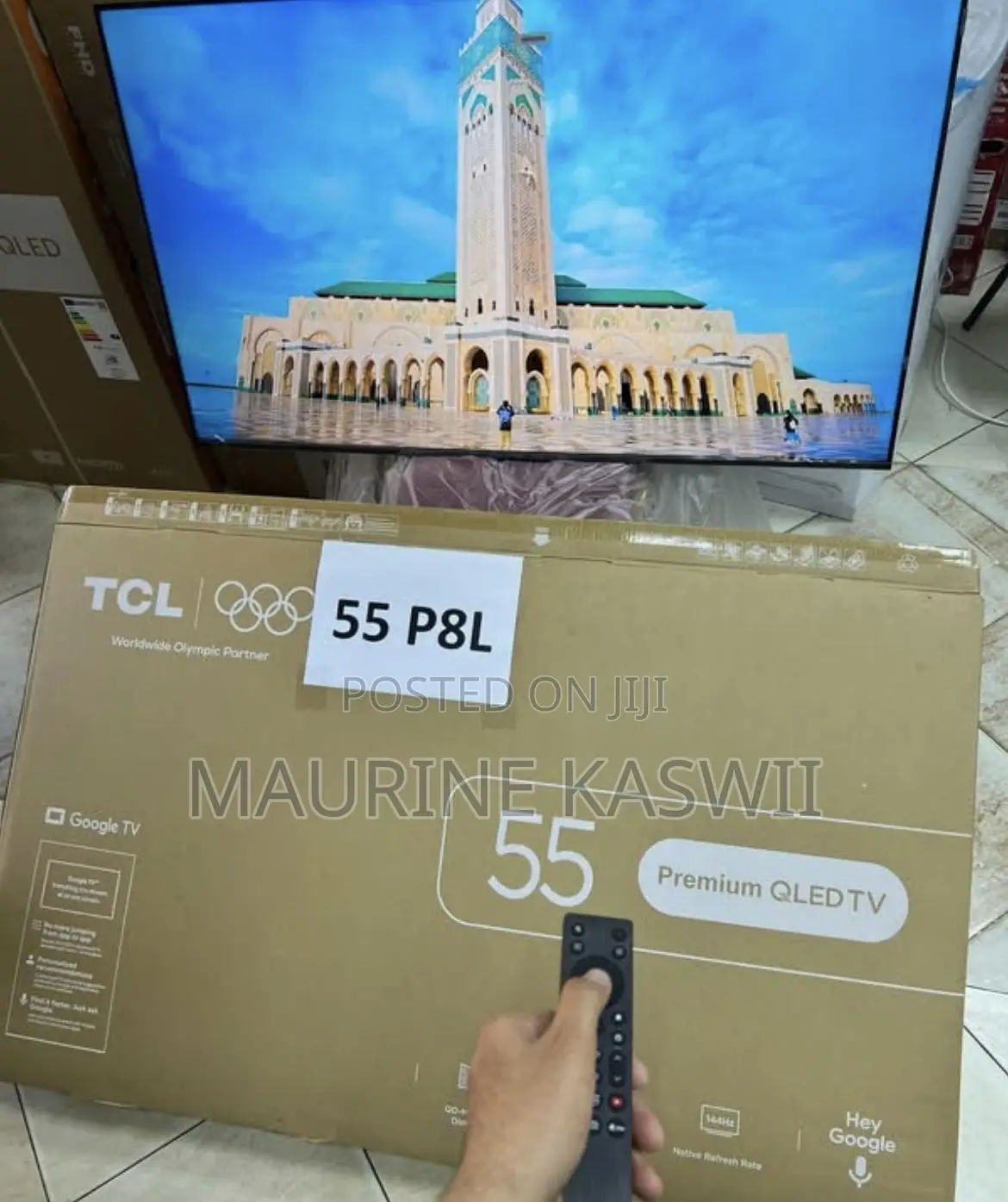 Tcl 65”Inches P8l Premium Google Qled Tv