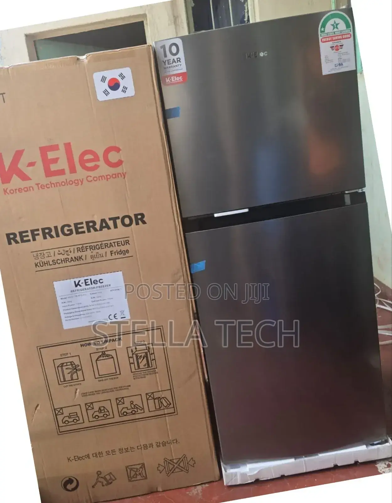 K-Elec 181 Litres Double Door No Frost