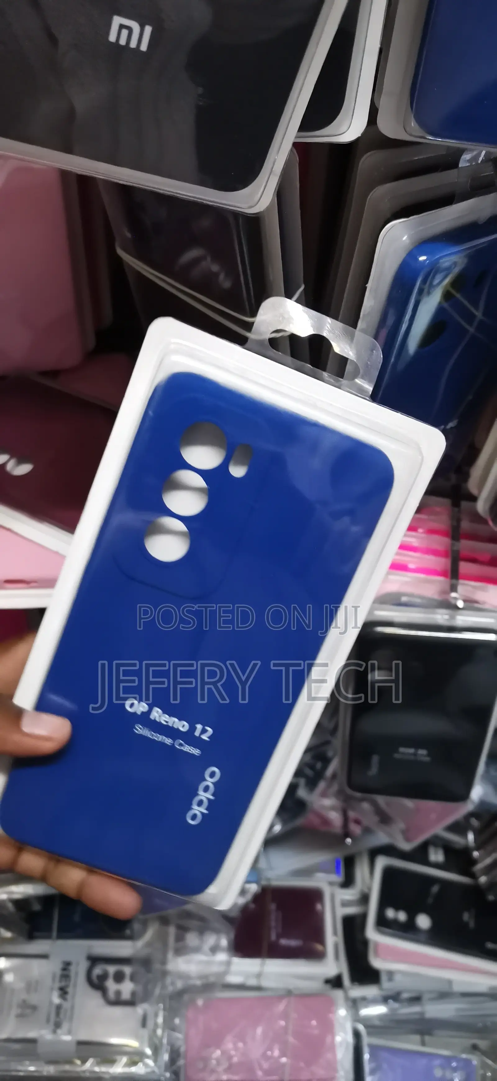 Oppo Reno 12 Soft-Touch Texture Cover