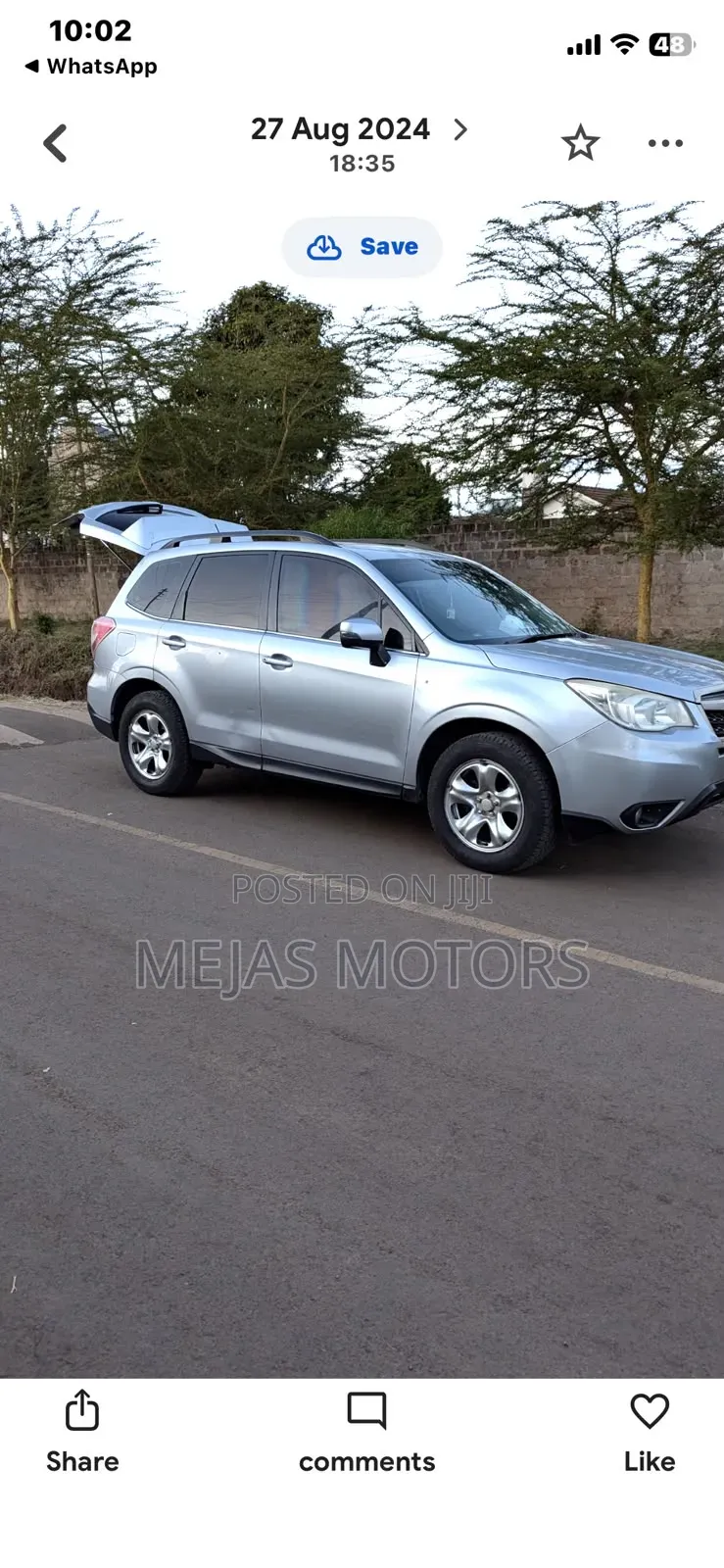 Subaru Forester 2013 Silver