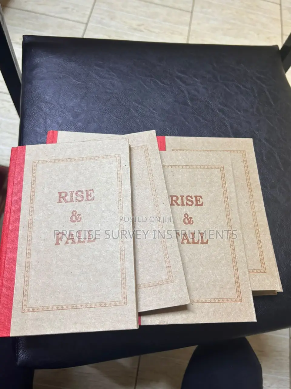 Rise Fall Survey Field Book
