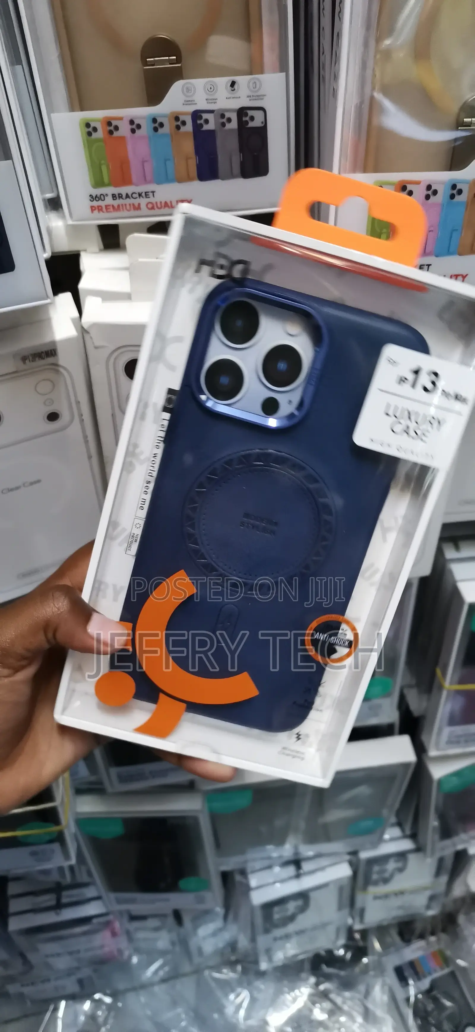 iPhone 13 Pro Max Luxury Matte Leather With a Textured Grip Case