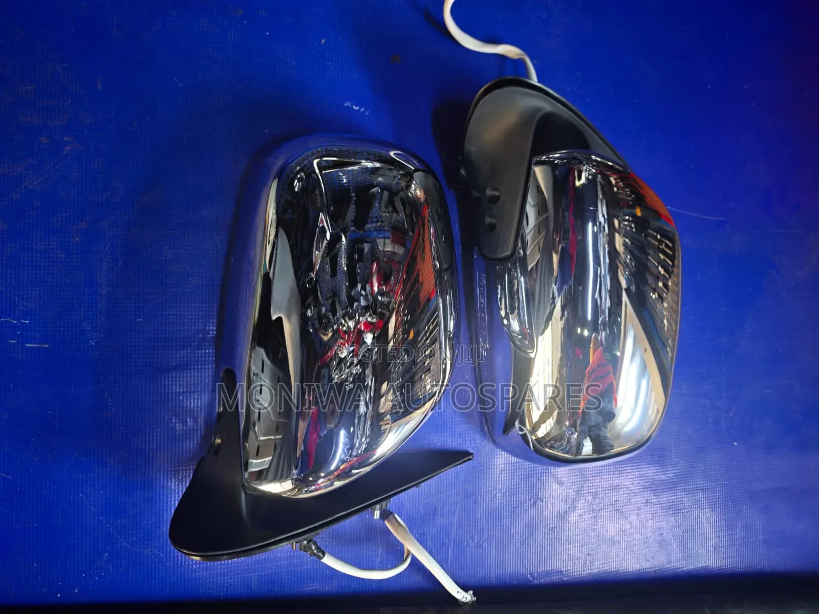 Chrome Powered Side Mirror Toyota Hiace 7l/9l