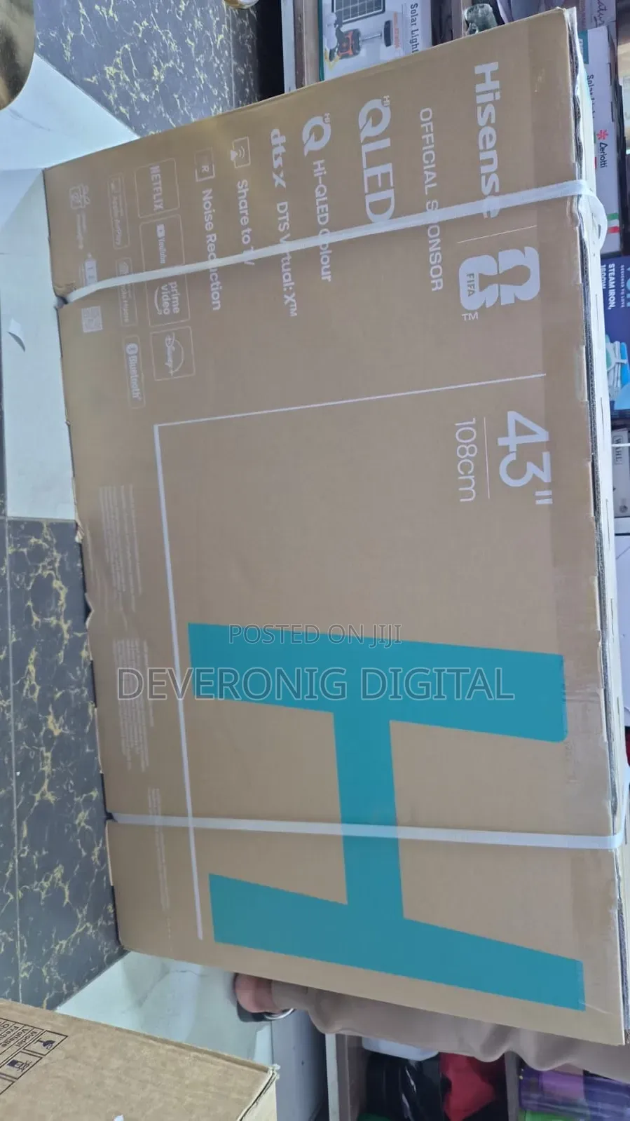*Hisense Tv 43" Smart Qled Q5