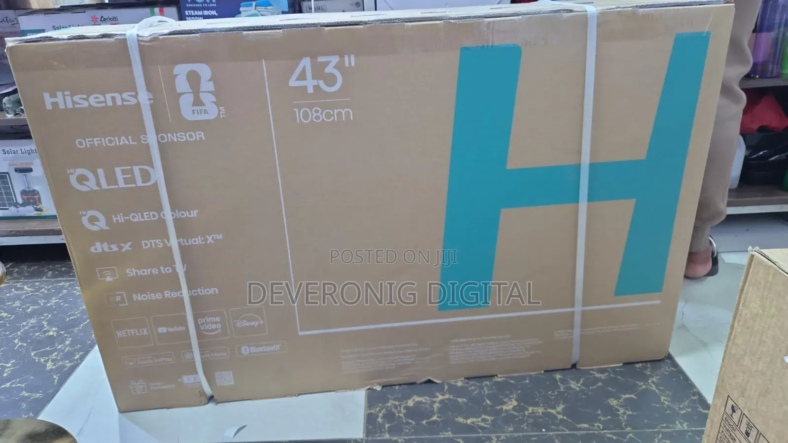 *Hisense Tv 43" Smart Qled Q5