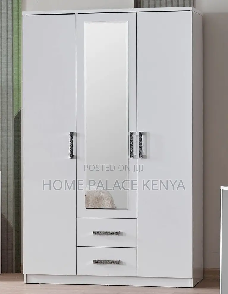 Wardrobe: MDF Clothes Storage With Drawers