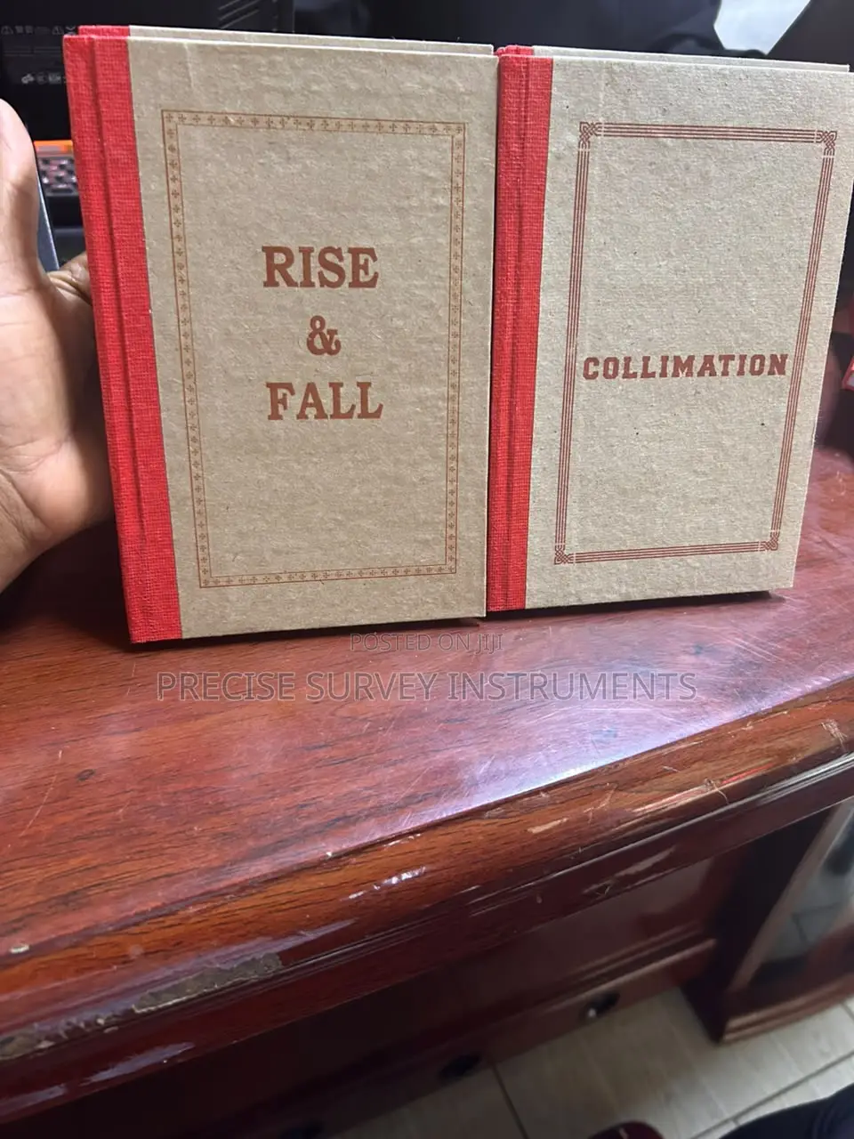 Heavy-Duty Rise Fall Survey Notebook