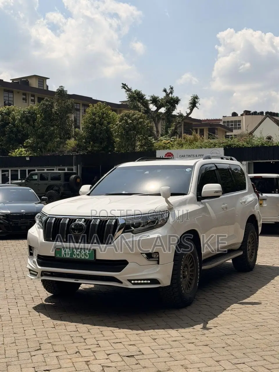 Toyota Land Cruiser Prado 2.8 2018 White