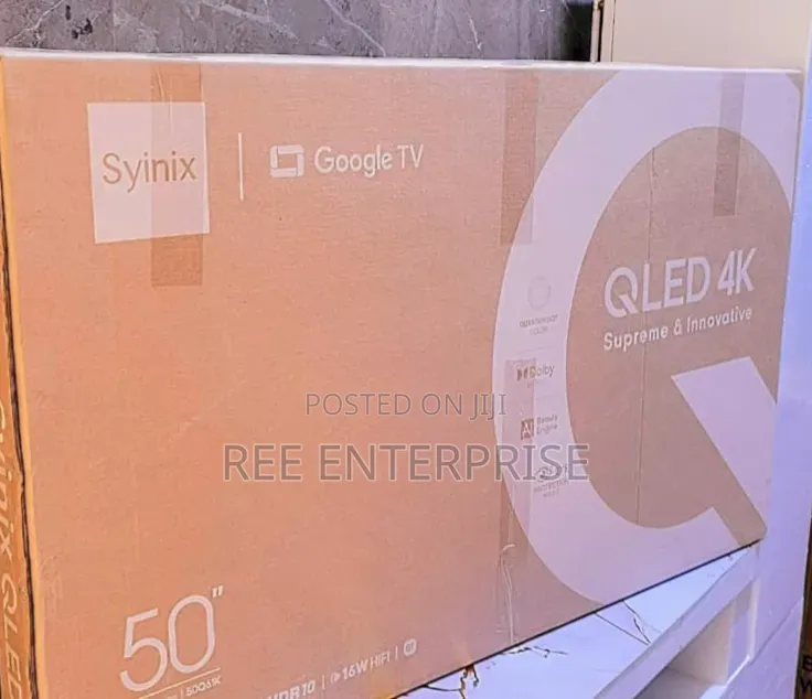 
Syinix 50 Qled Google Smart Tv