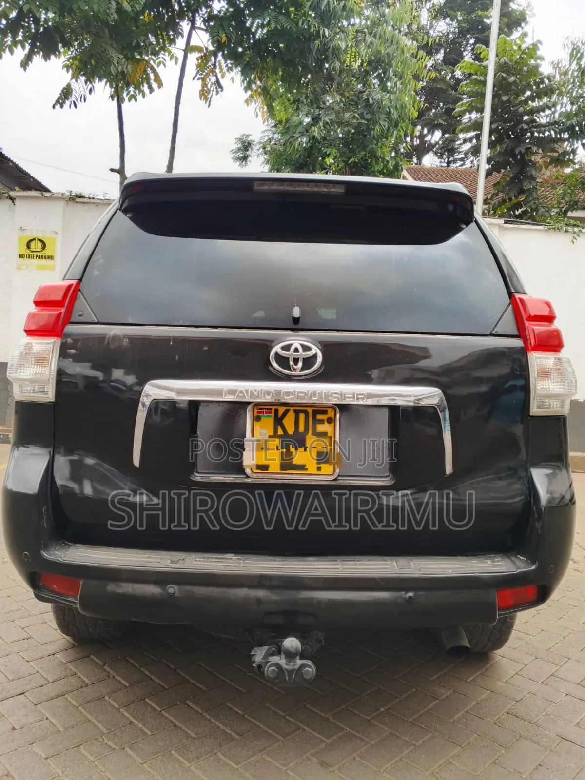 Toyota Land Cruiser Prado 2014 Matt Black