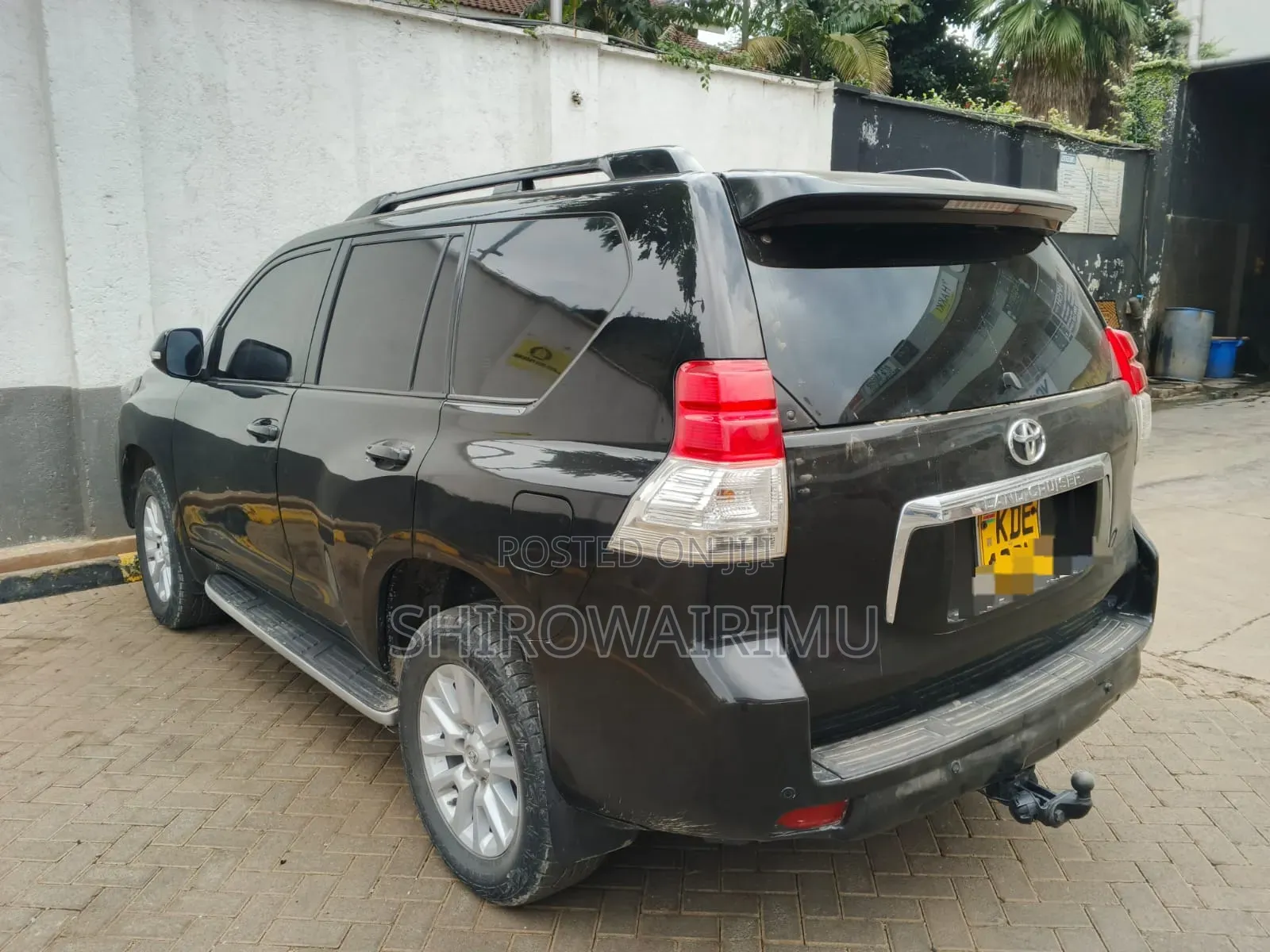 Toyota Land Cruiser Prado 2014 Matt Black