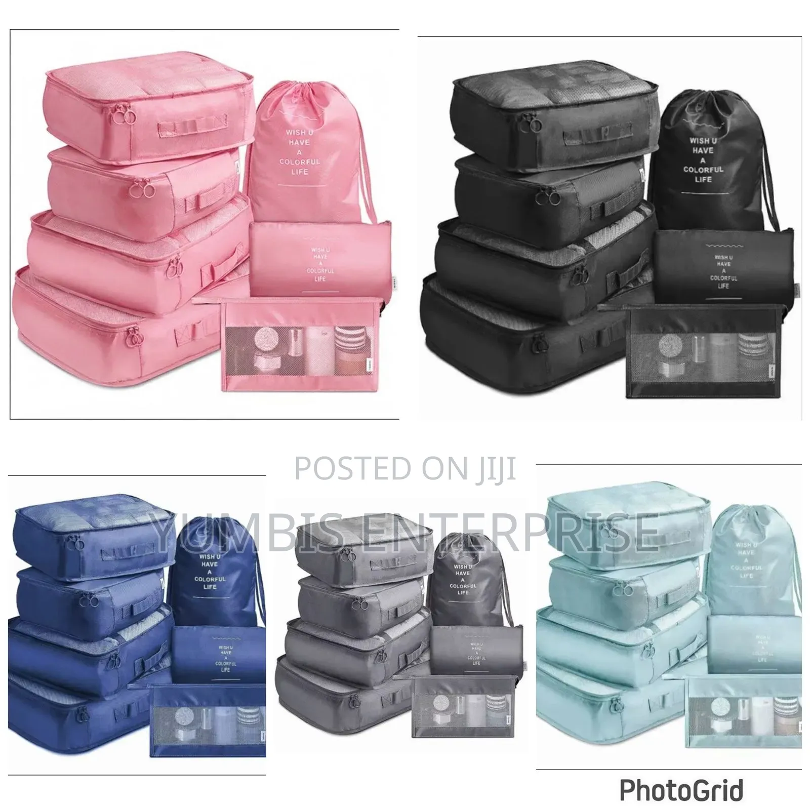 7 N 1 Suitcase Organisers for Travelling at 1200