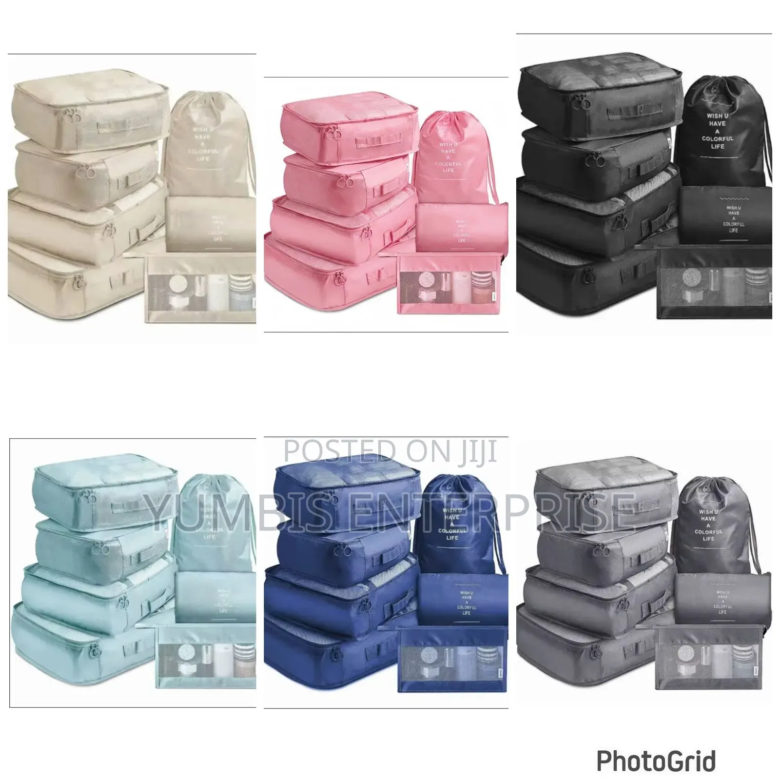 7 N 1 Suitcase Organisers for Travelling at 1200