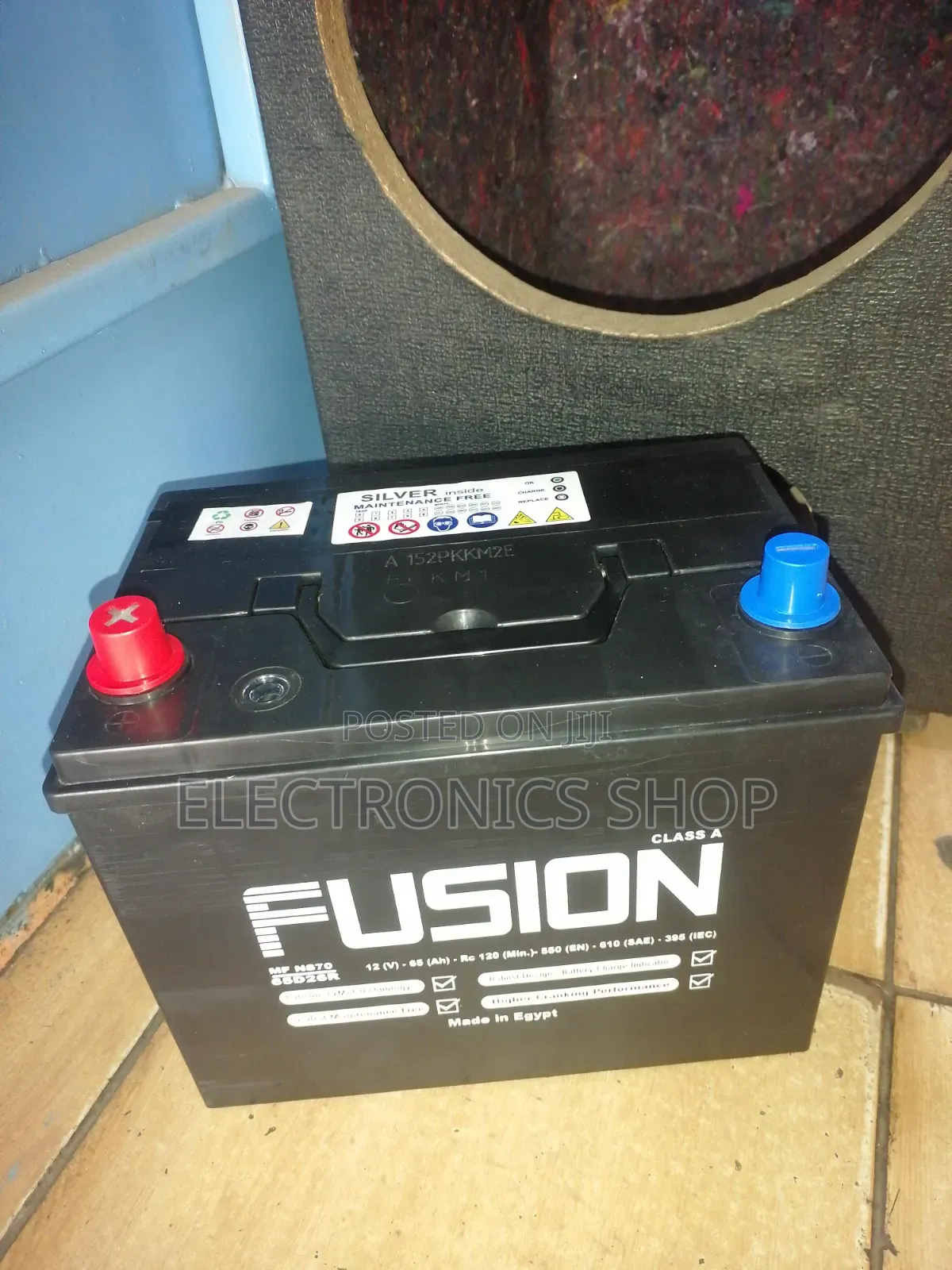 Fusion Ns70.12v/65ah .Maitainance Free Car Battery
