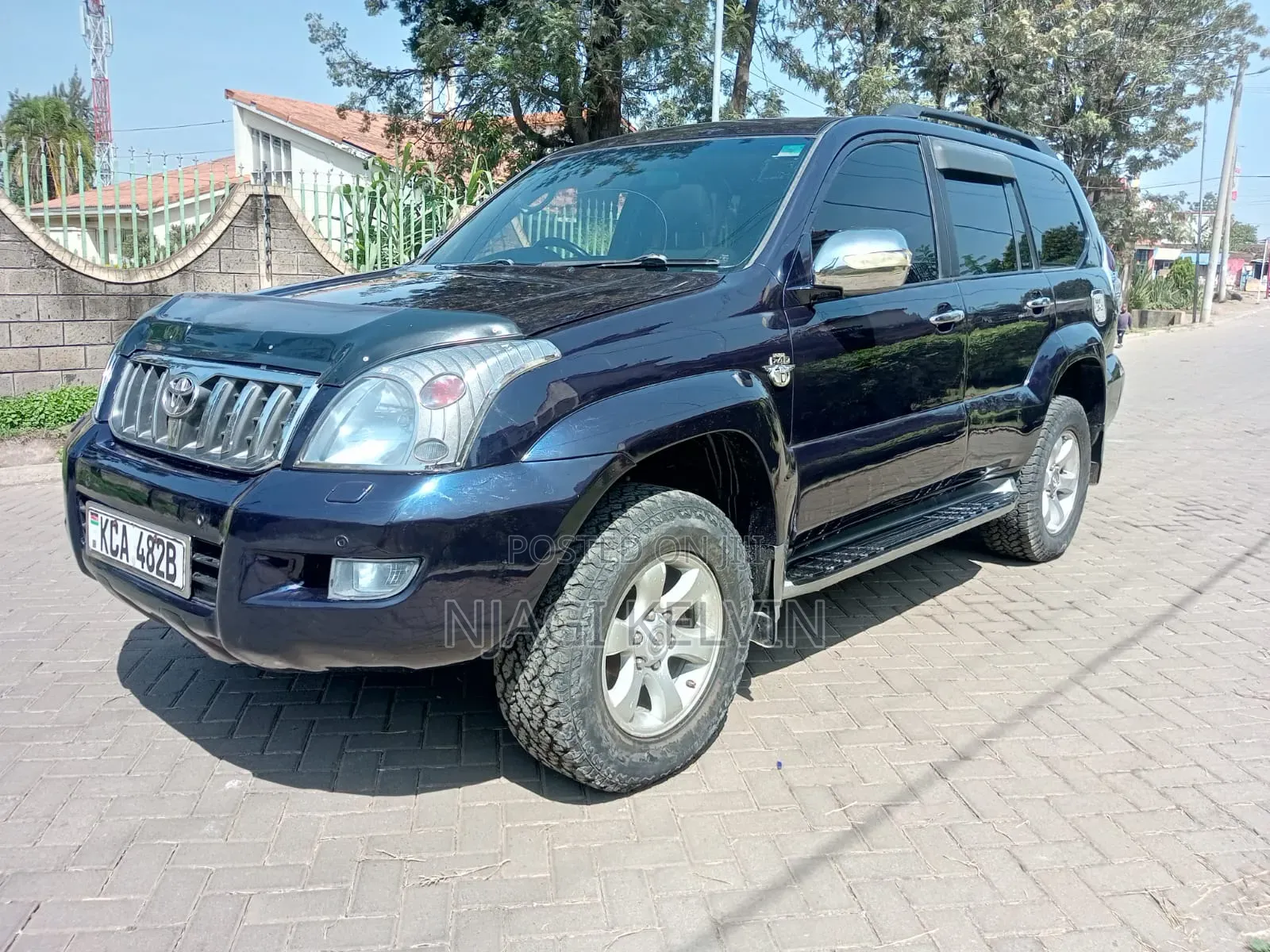 Toyota Land Cruiser Prado 3.0 D-4D 5dr 2007 Blue