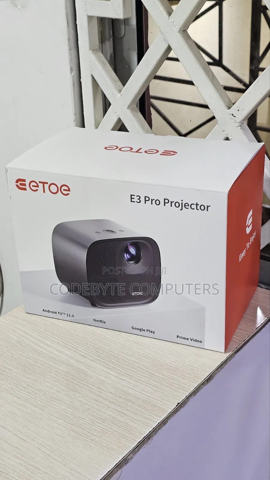 Etoe E3 Pro Laser Smart Projector
