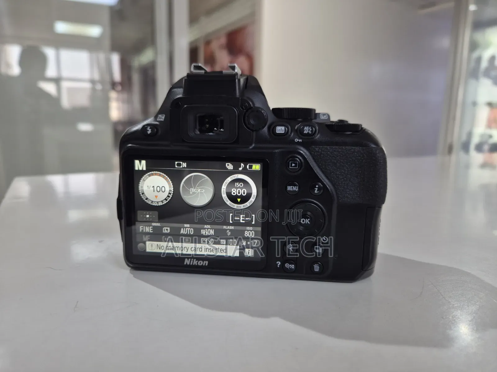 Nikon D3500 Body + Charger and Strap+ Charger and Battery
