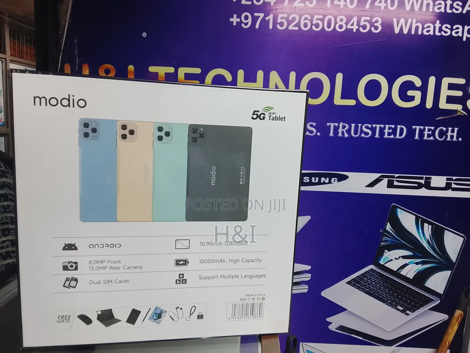 New Modio M91 512 GB Gray
