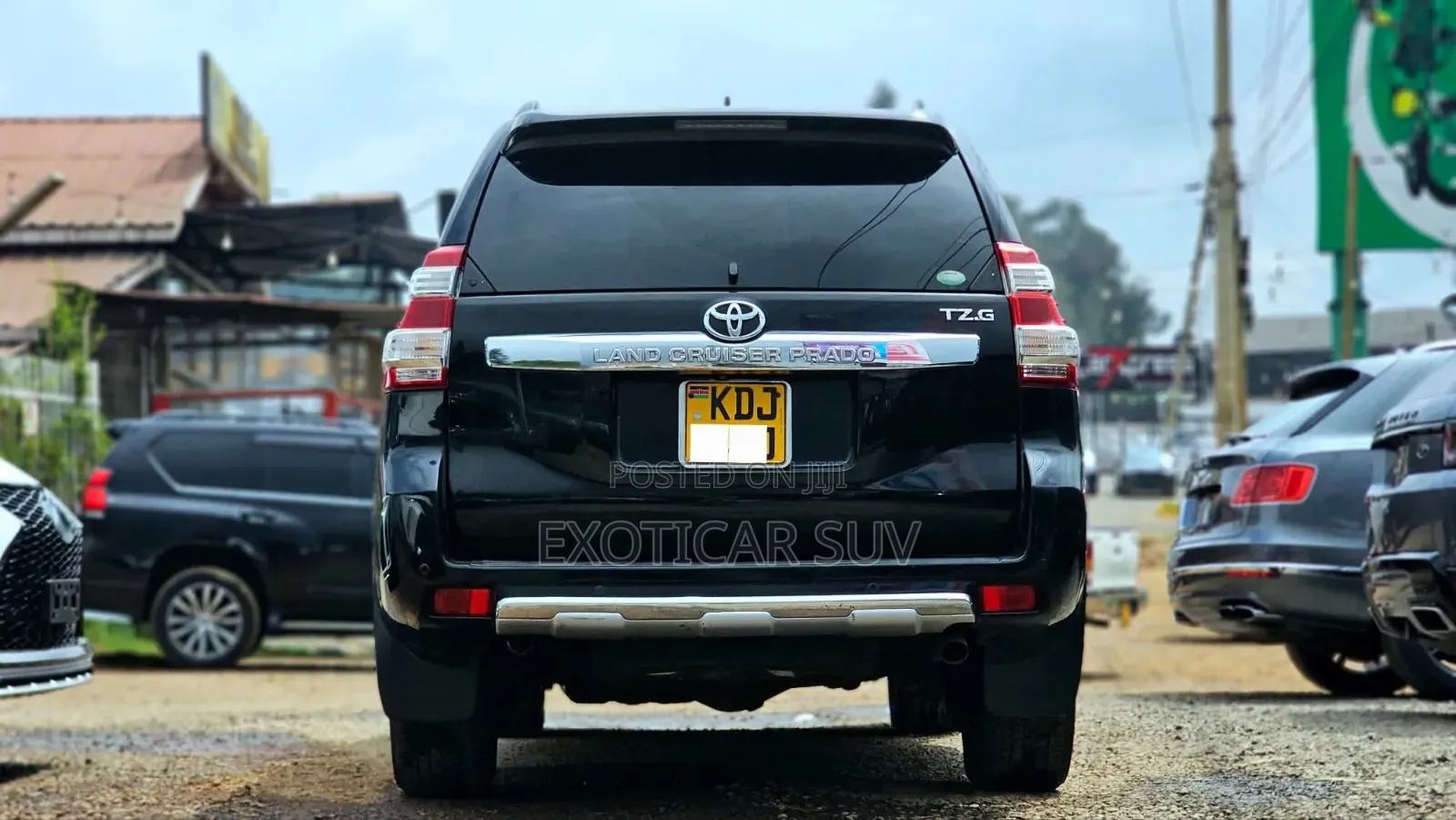 Toyota Land Cruiser Prado 2.8 2017 Black