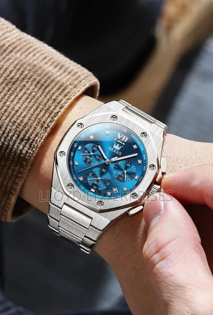 Olevs Chronograph Men Watch