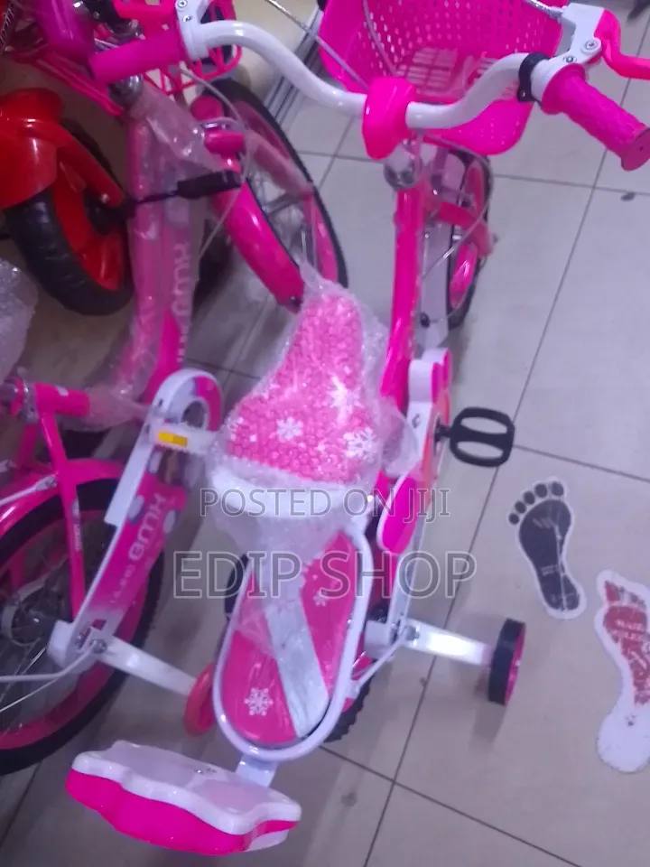 Kids Bike. Pink Kids Bike