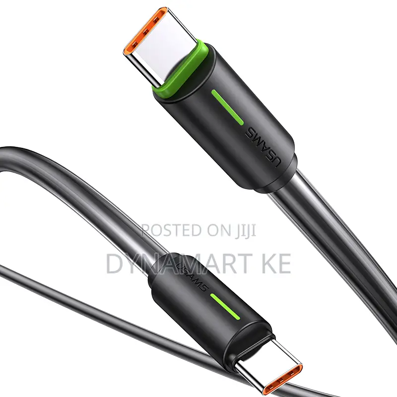 Usams 60w 1m Charging and Data Cable Type-C to Type-C