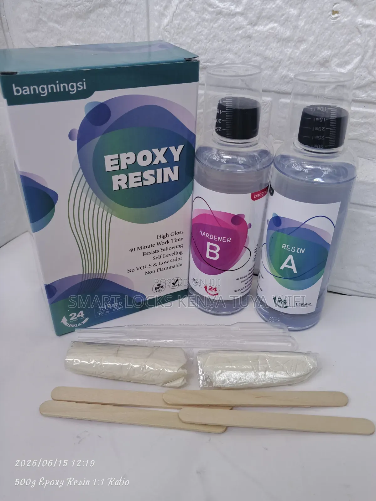 Epoxy Resin 500g Kit