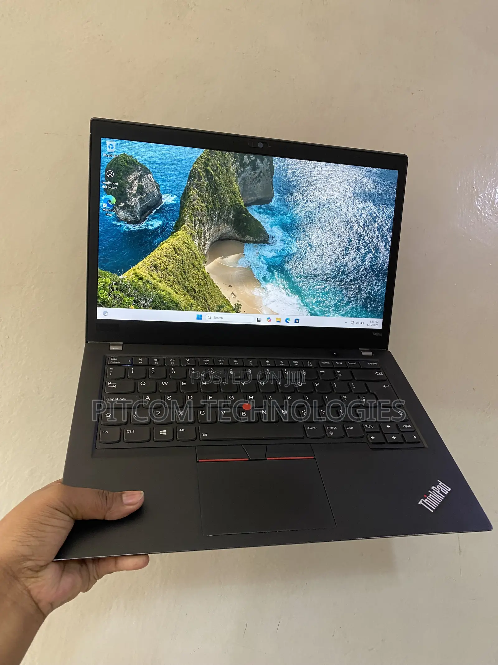Laptop Lenovo ThinkPad T480s 16GB Intel Core i7 SSD 256GB