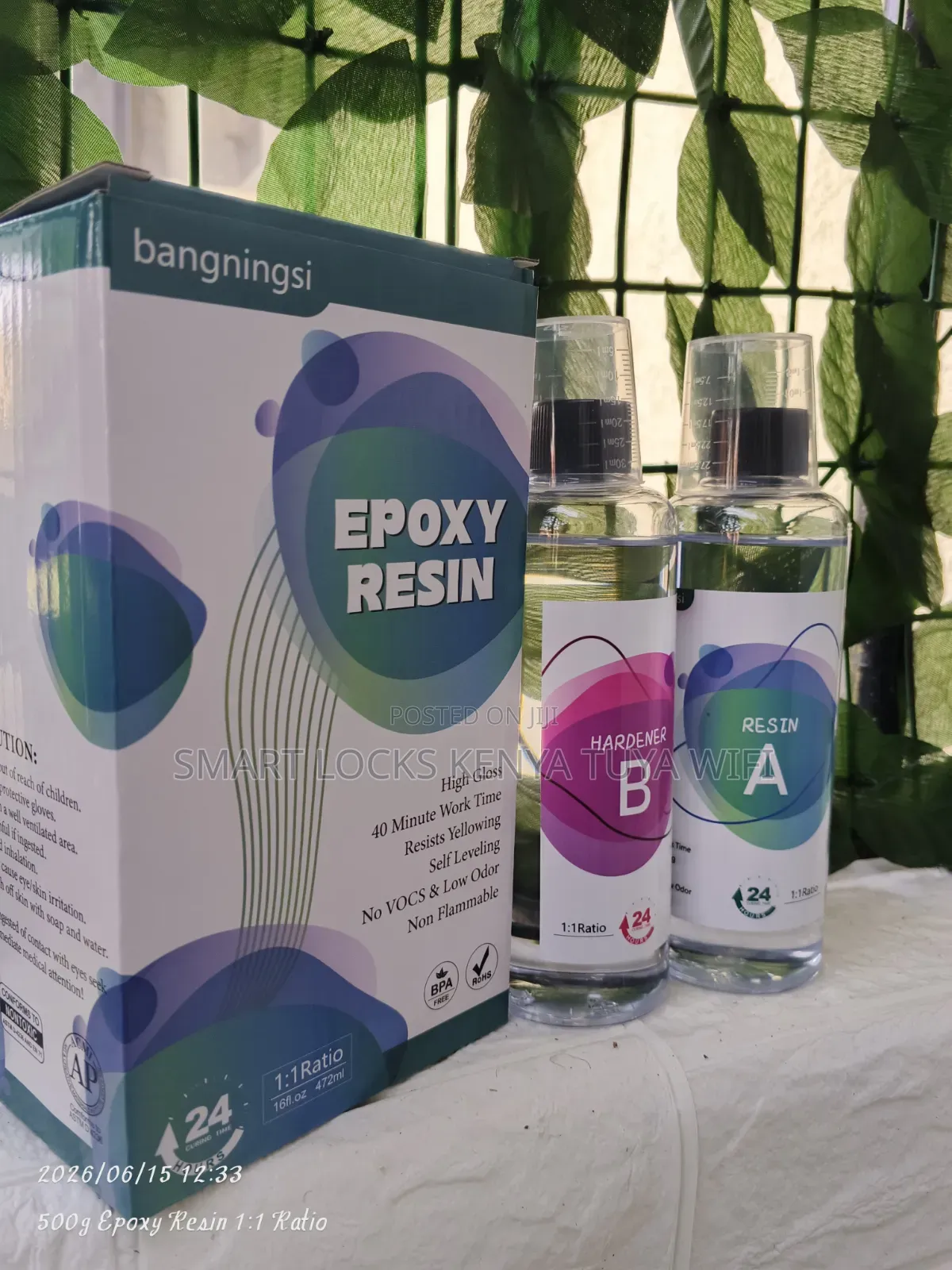 Epoxy Resin Craft Tool Package Resin for Art Box Eco-Friendly 500g
