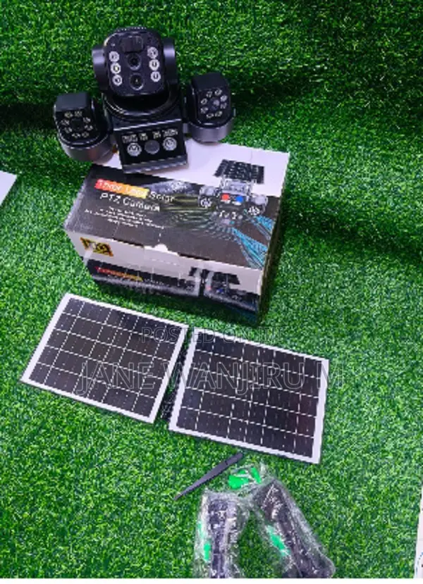 <V380 4g Solar Camera – Hd Night Vision Remote Viewing>