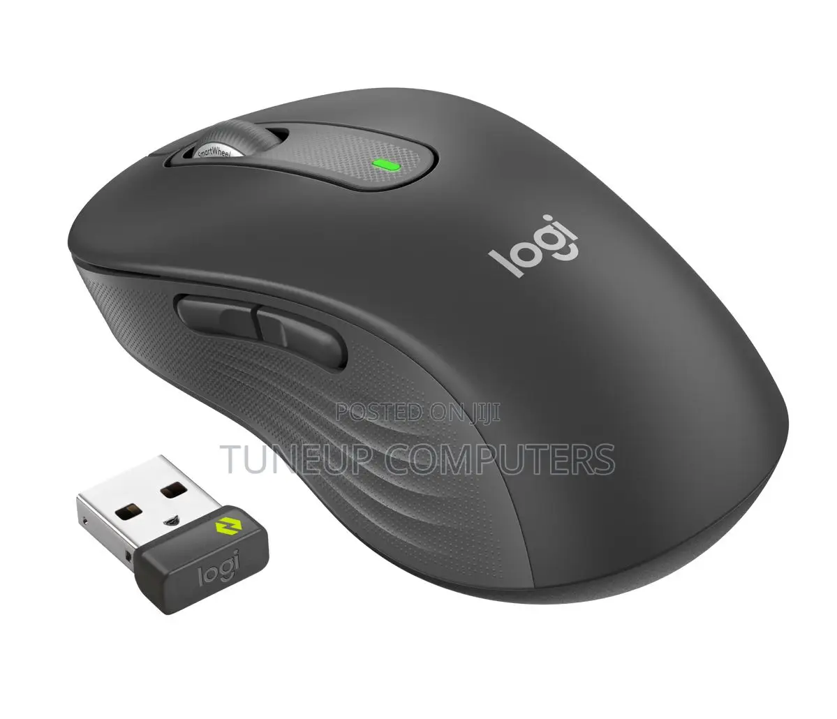 Logitech M650 Signature Wireless Mouse - Graphite - 910-006253