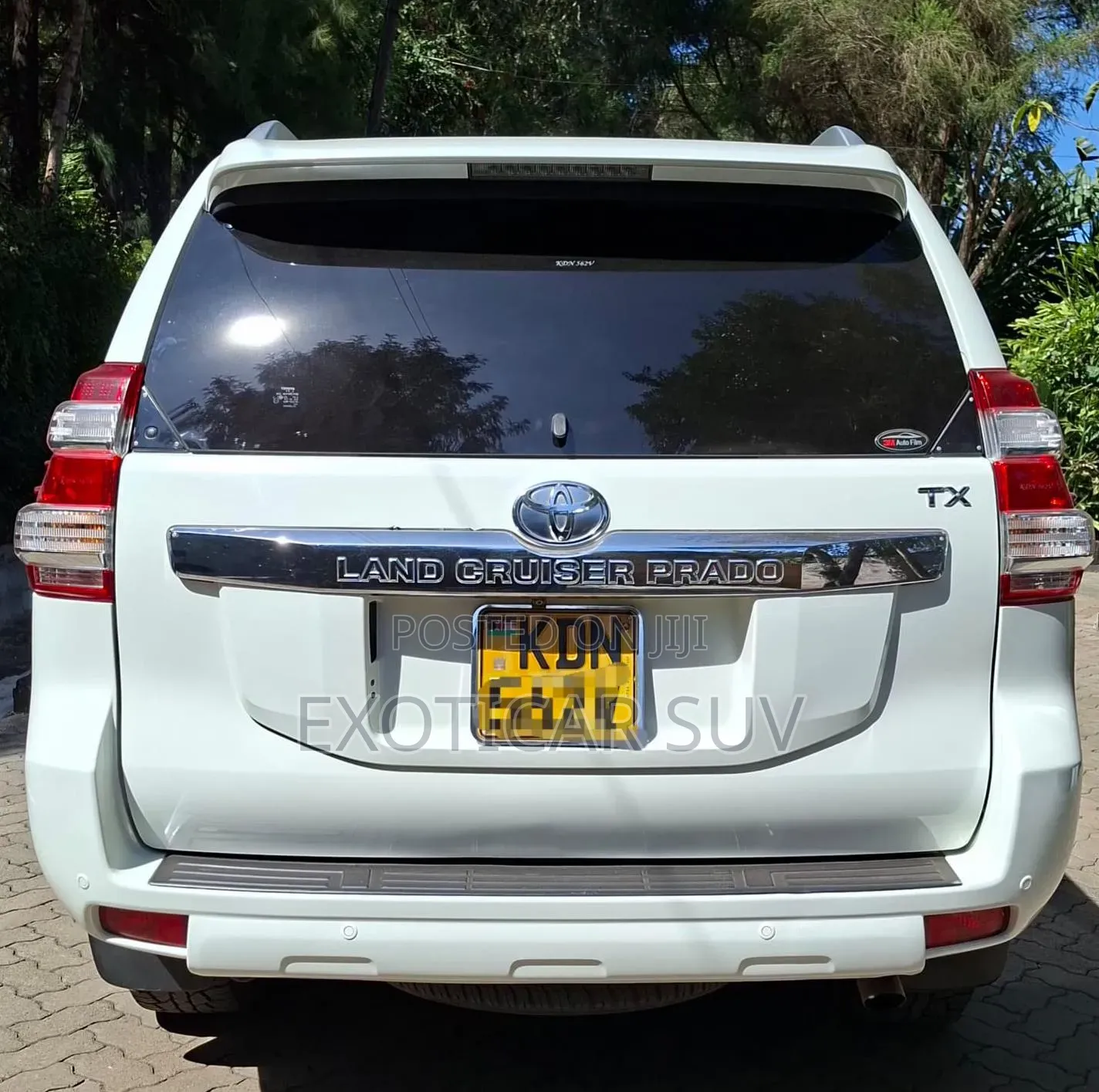 Toyota Land Cruiser Prado 2.7 2017 White