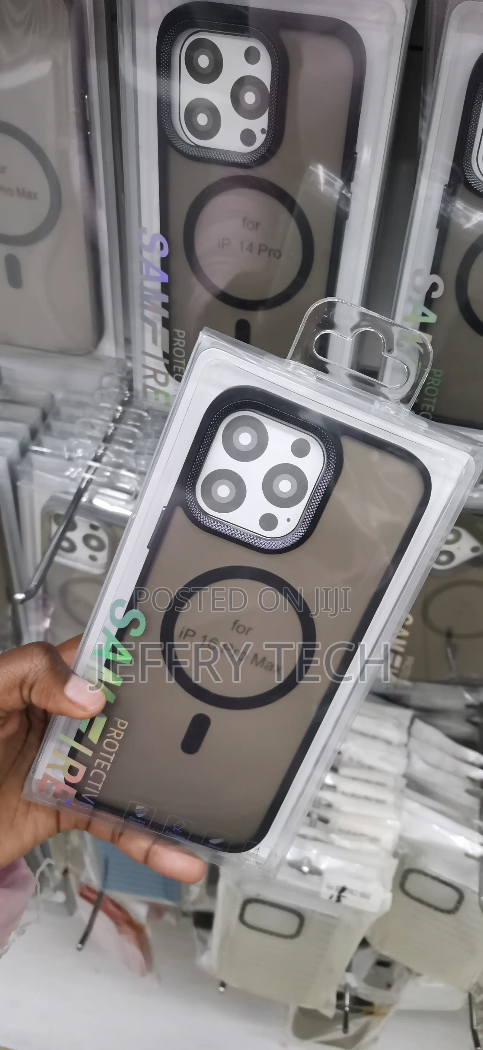 iPhone 16 Pro Max, Featuring a Textured Camera Bezel Case
