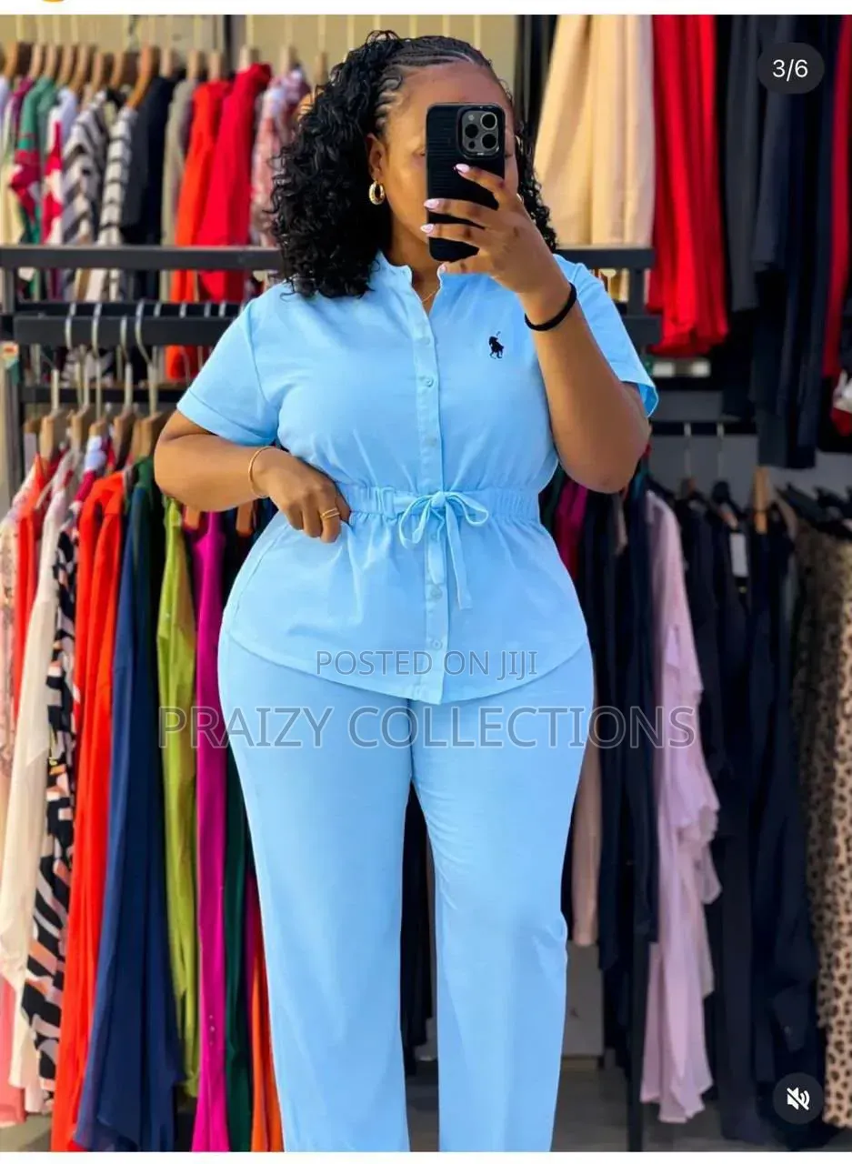 Classy Quality 2 Pc Linen Set
 Size M_2xl