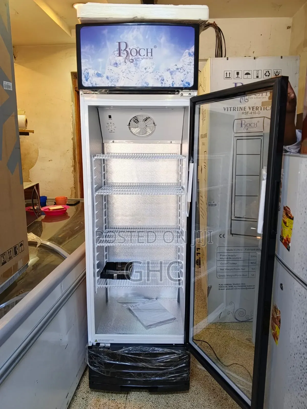 Roch 400l Display Fridge