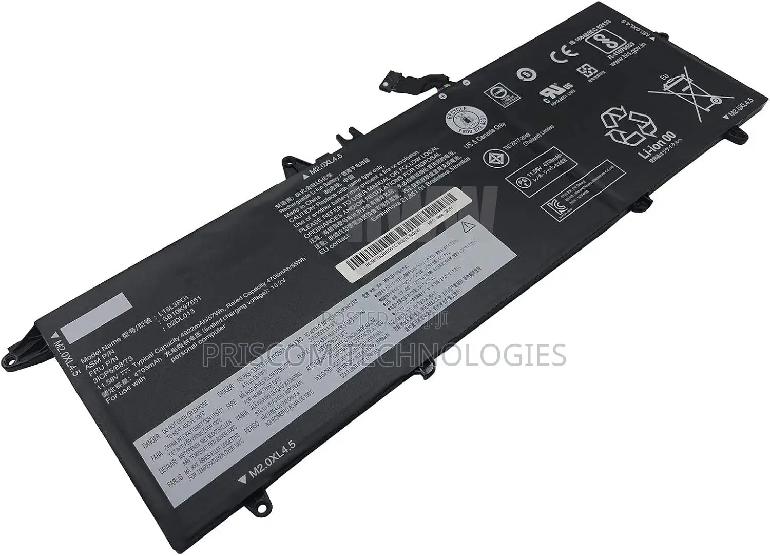 Lenovo Thinkpad T14s T490s T495s Series Laptop Battery