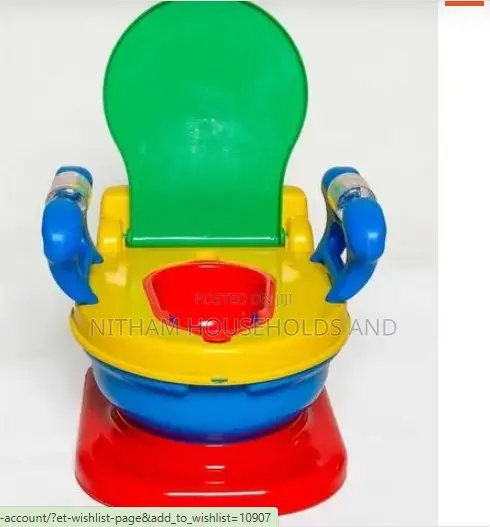 Baby Toilet Trainer Potty – Multicolour
