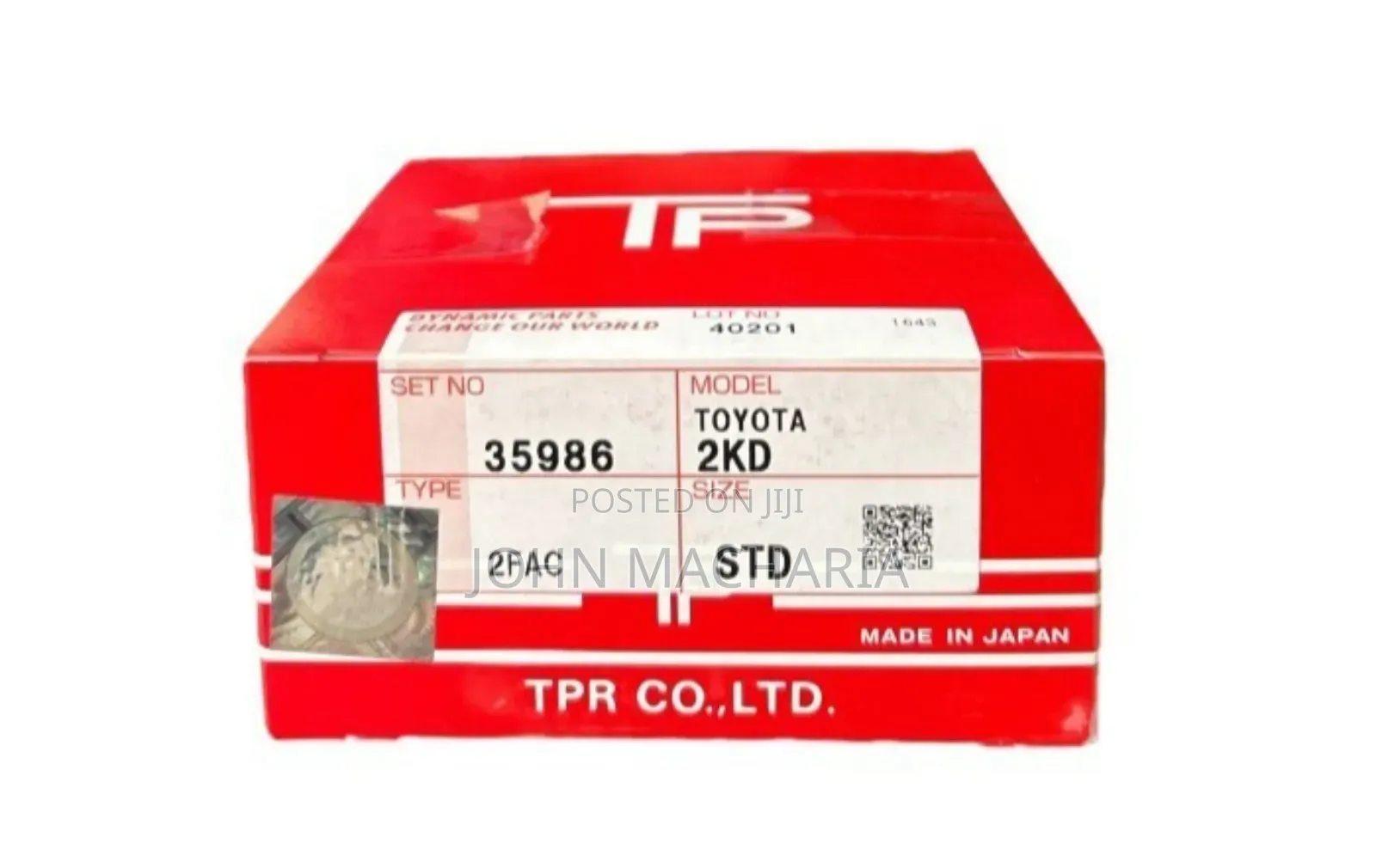 2kd Piston Rings Sets for Toyota Hilux