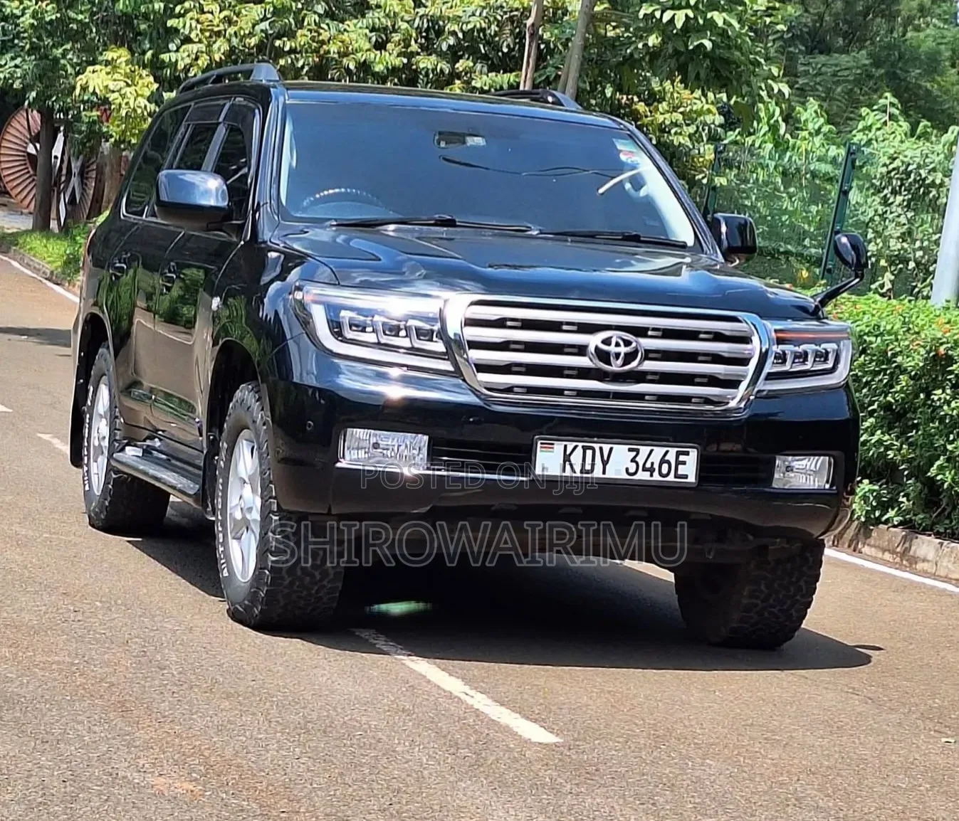 Toyota Land Cruiser Prado 2008 Matt Black