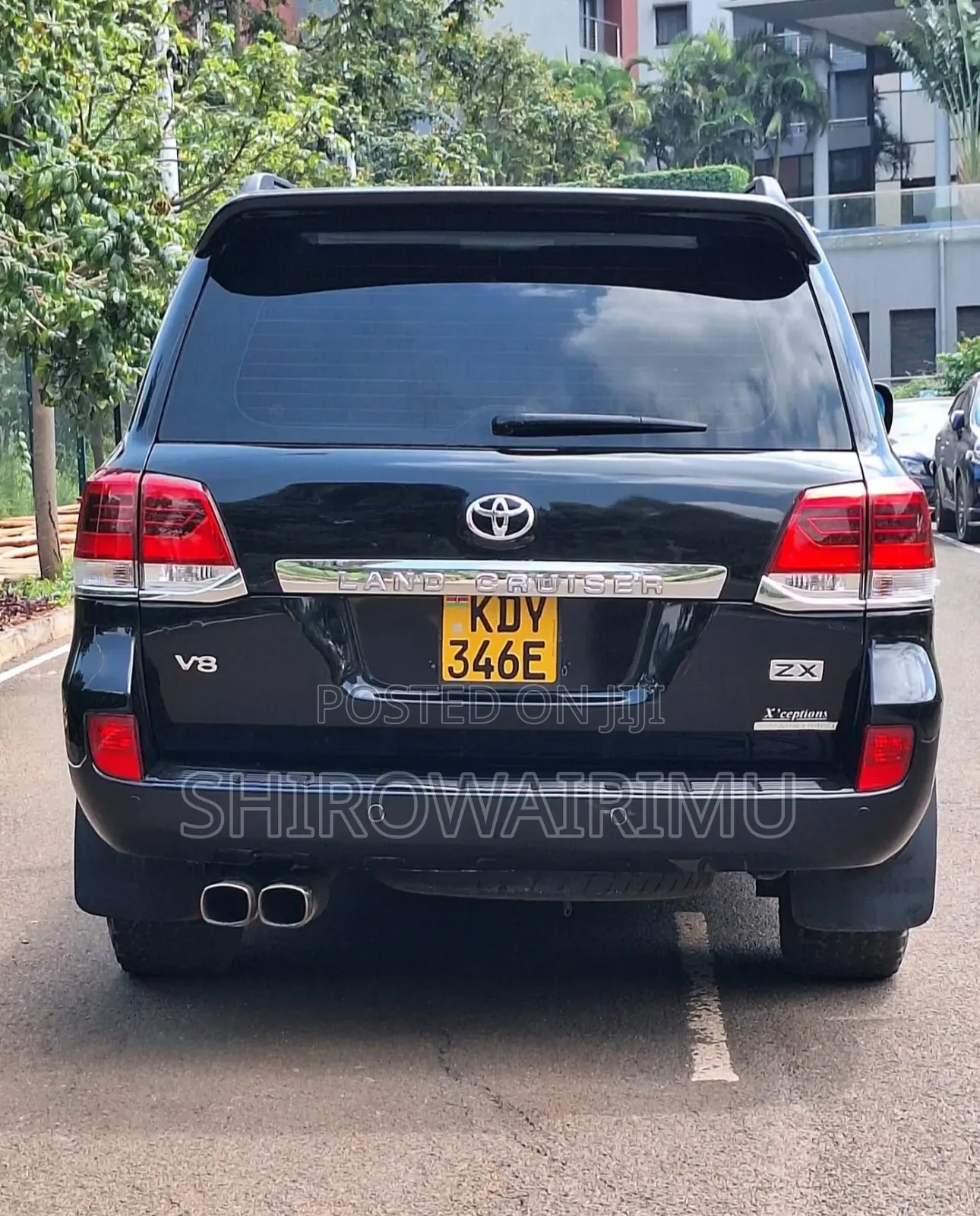 Toyota Land Cruiser Prado 2008 Matt Black