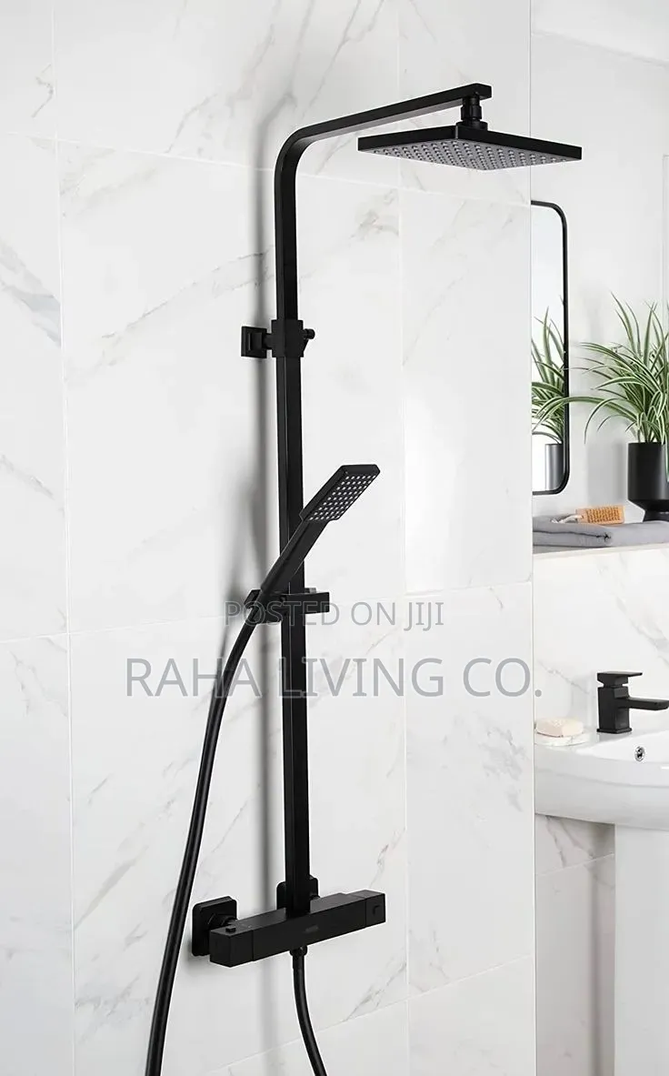 Premium Digital Thermostatic Shower System | Luxury Set