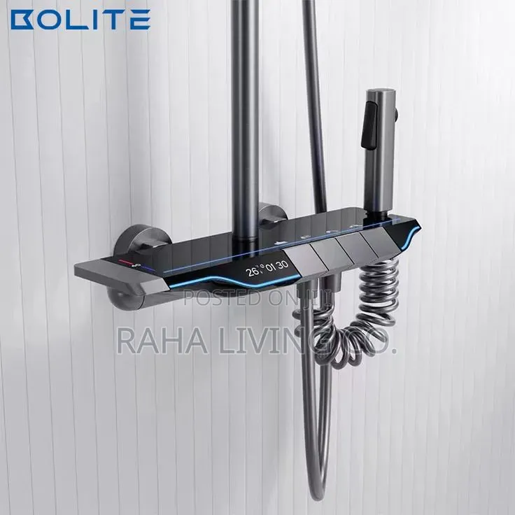 Premium Digital Thermostatic Shower System | Luxury Set