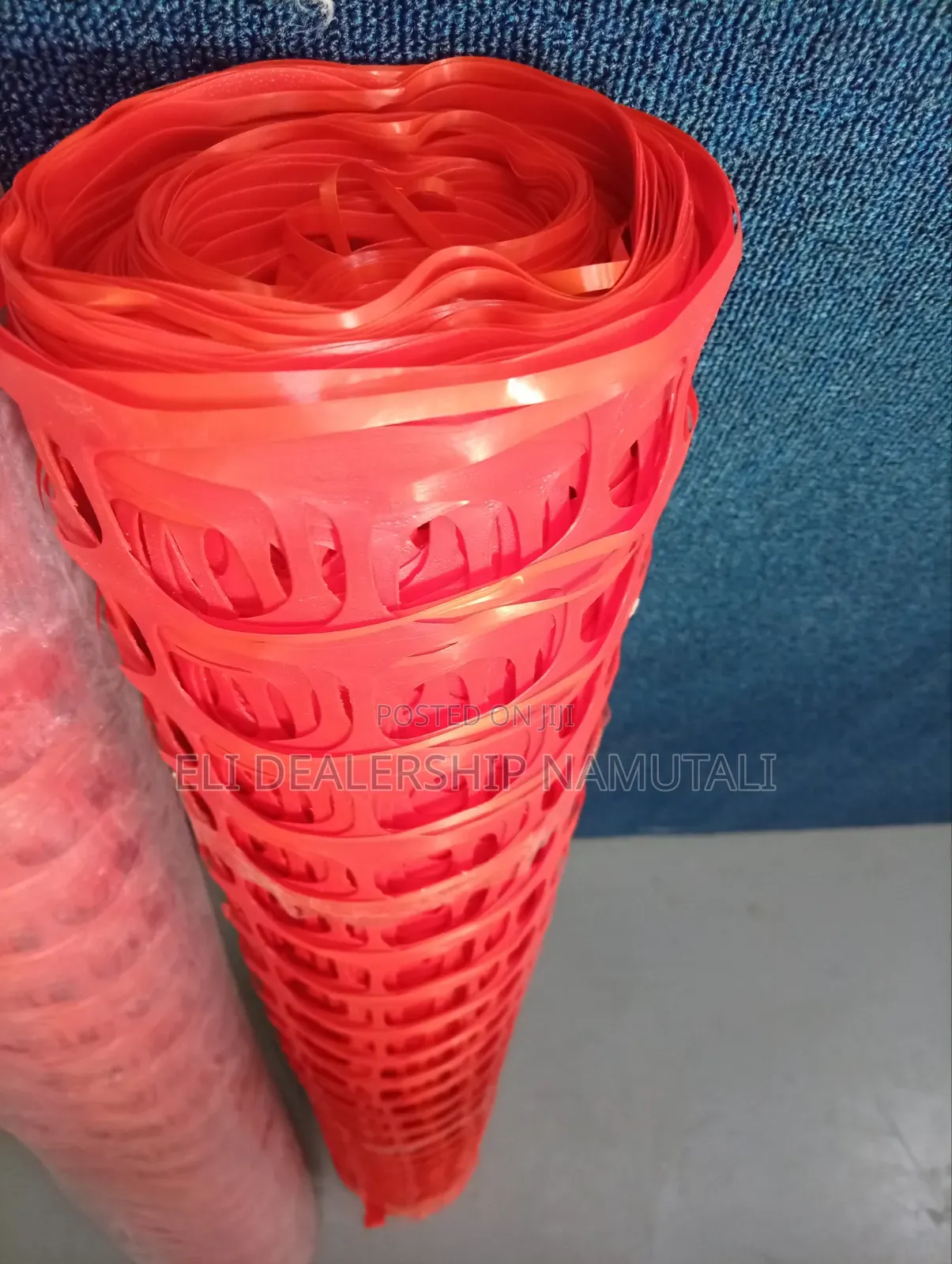 Plastic Construction Safety Fence 1m X 50m Orange Barrier Net