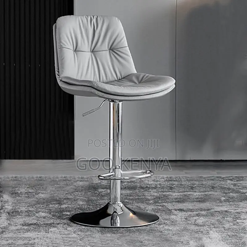 Bar Stool;Modern Counter Height Adjustable Bar Stool With Back Support