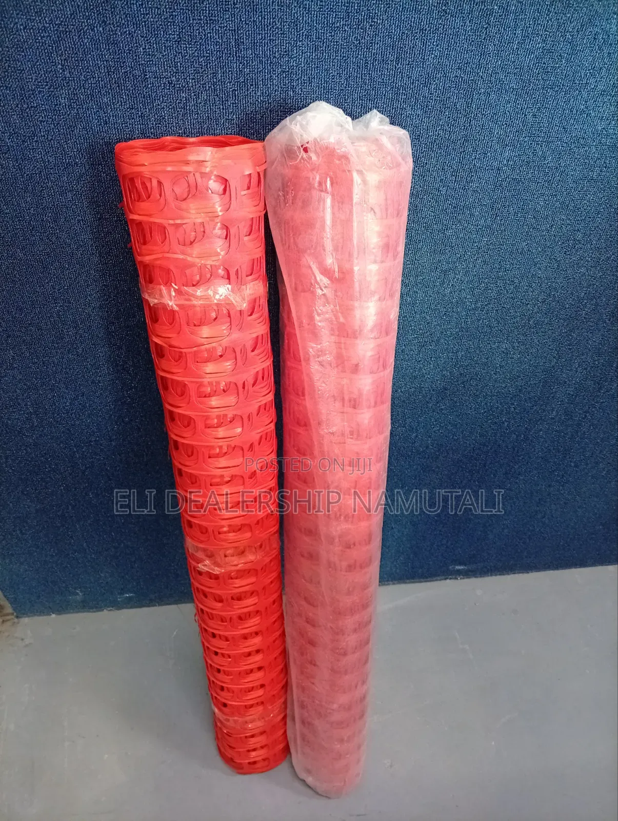 Orange Hazard Warning Mesh Roll 1m X 50m For Roadworks & Events
