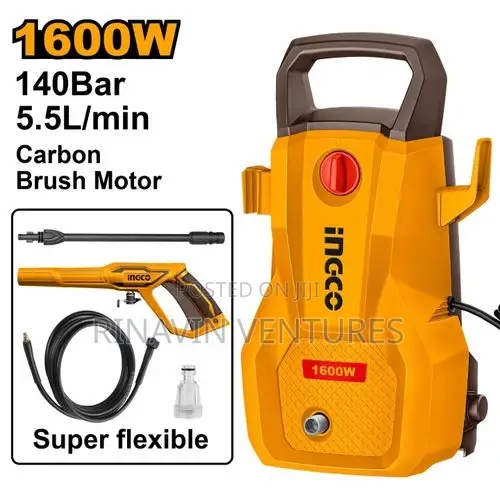 Ingco Hpwr16008 High Pressure Washer 1600w