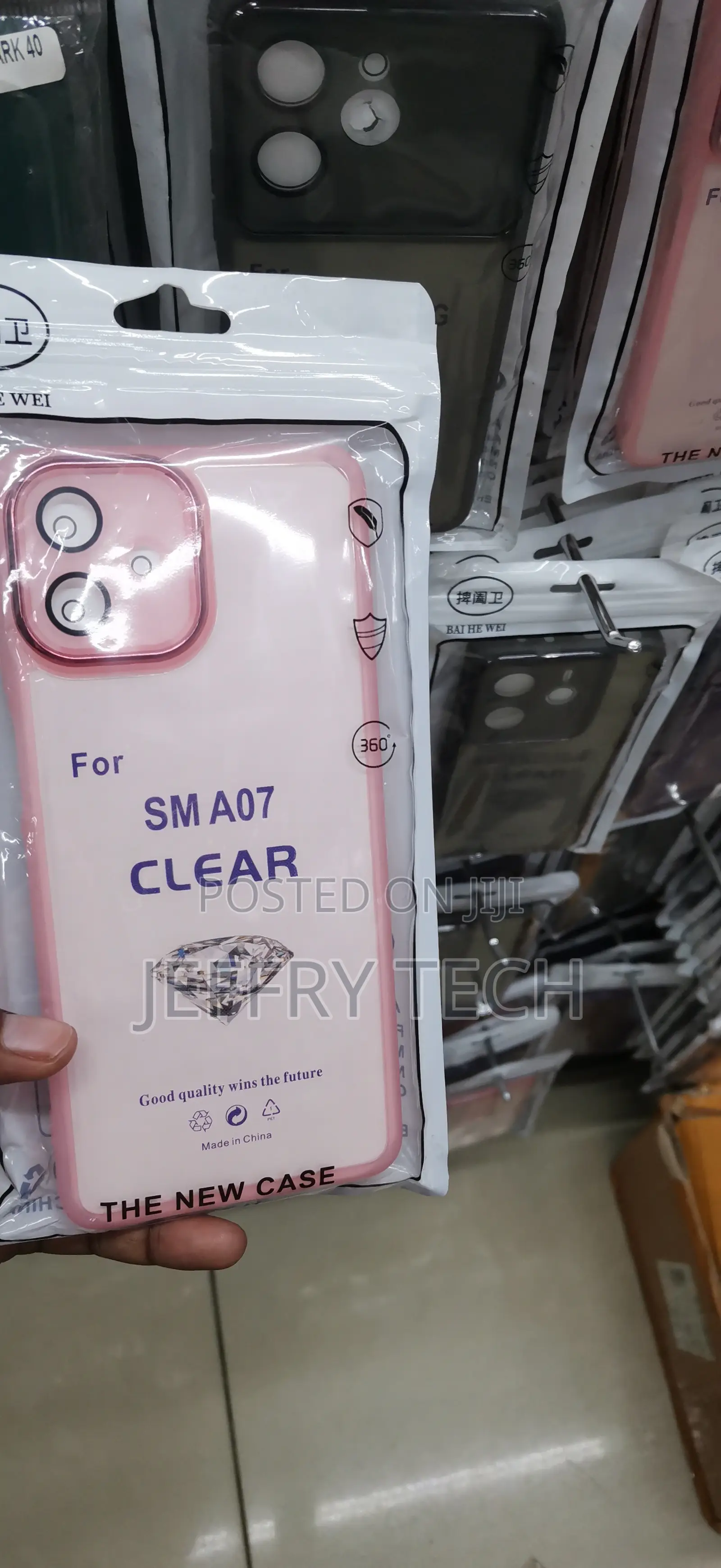 Samsung Galaxy A07 Raised, Square Camera Island Case