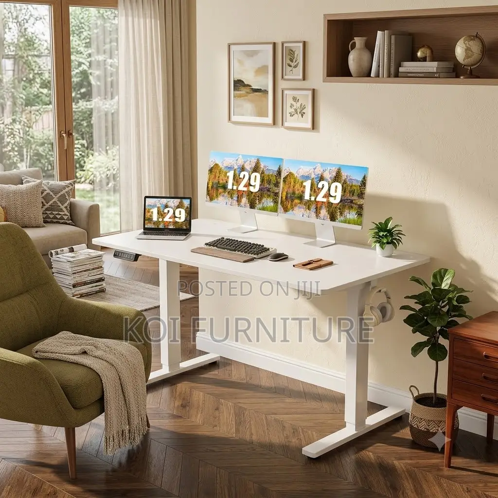 Office Desk; Electric Home Gaming Adjustable Desk