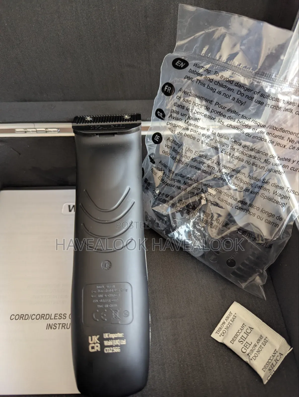 Wahl Cordless Hair Clipper Kit – Used Once – Complete Set