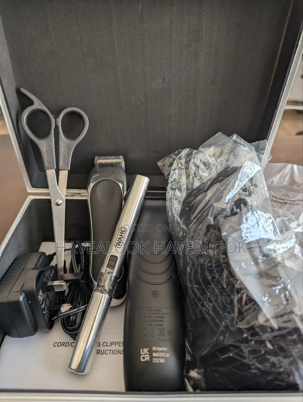 Wahl Cordless Hair Clipper Kit – Used Once – Complete Set